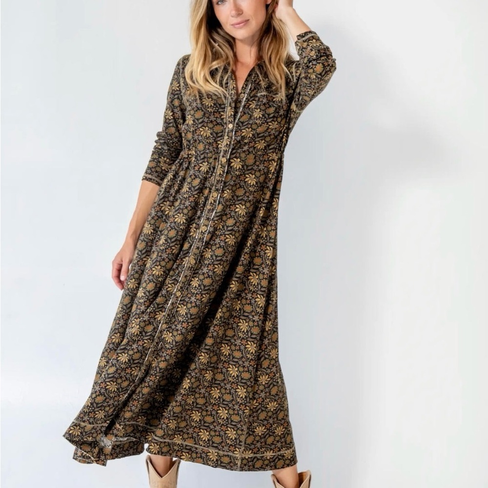 Natural Life Floral Patterned Maxi Dress NWT